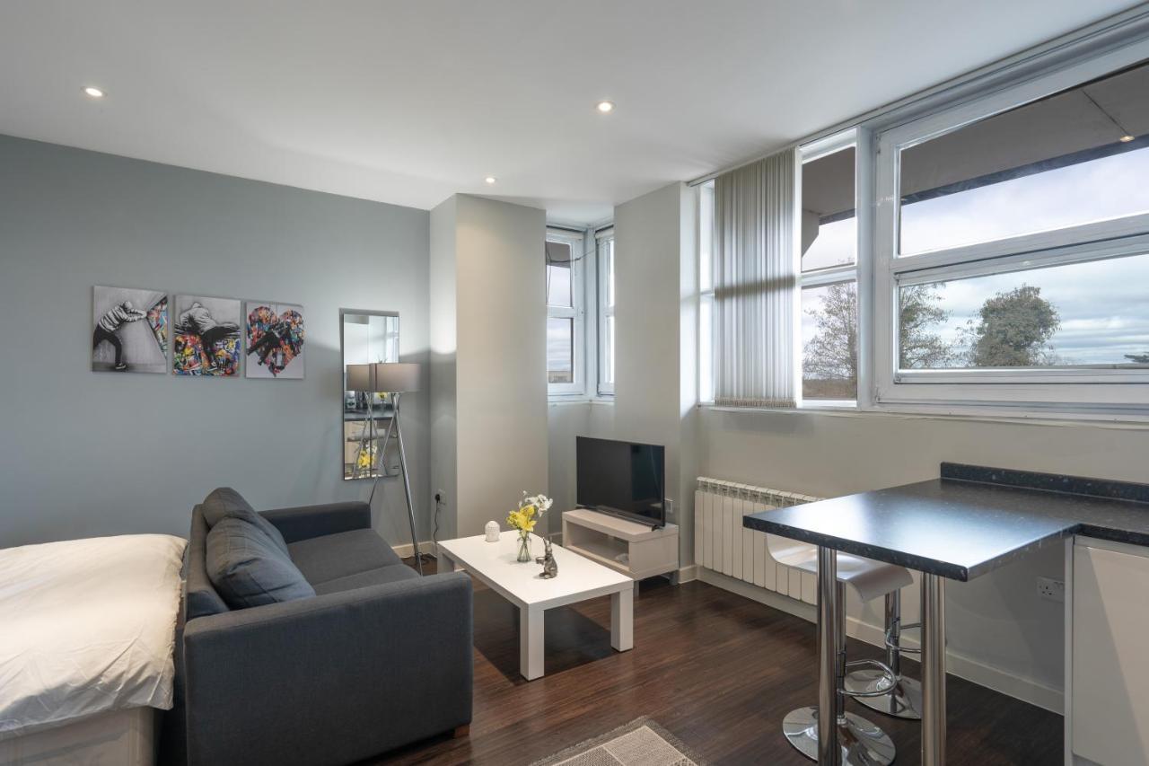Superb Studio Apartment ลอนดอน ภายนอก รูปภาพ
